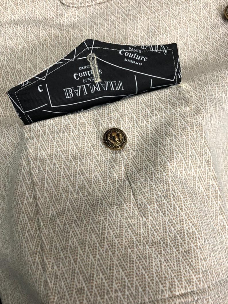 FIRST COPY BALMAIN 4POCKET BLAZER - Image 4