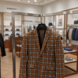 FIRST COPY BURBERRY CHECKS BLAZER