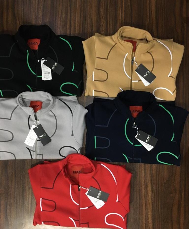 FIRST COPY HUGO BOSS ZIPPER SWEATSHIRT - Image 4