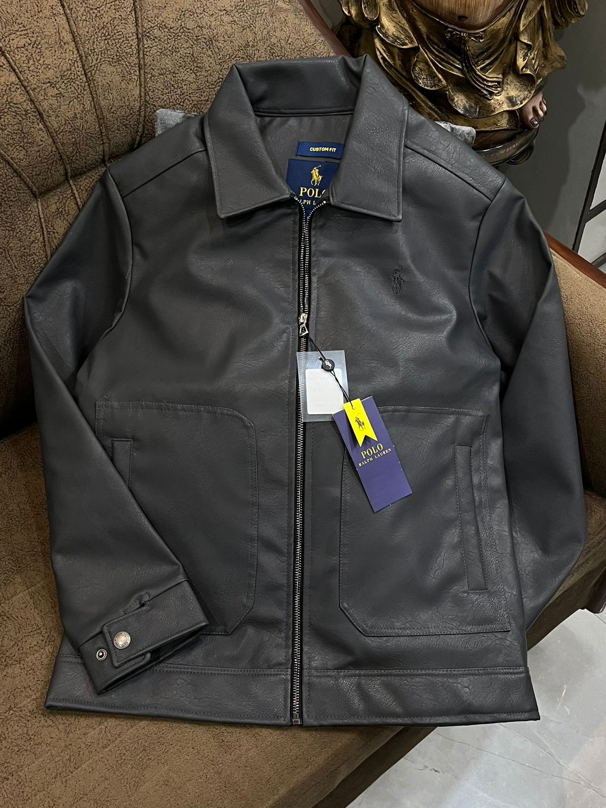 FIRST COPY Polo Leather jacket - Image 2