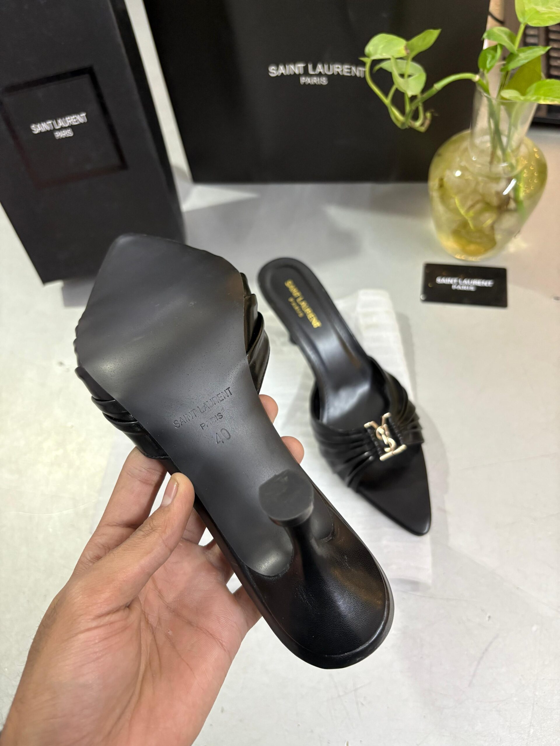 FIRST COPY YSL BABYLONE heels