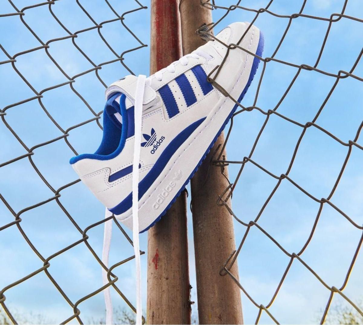 FIRST COPY ADIDAS FORUM 84 WHITE BLUE - Image 7