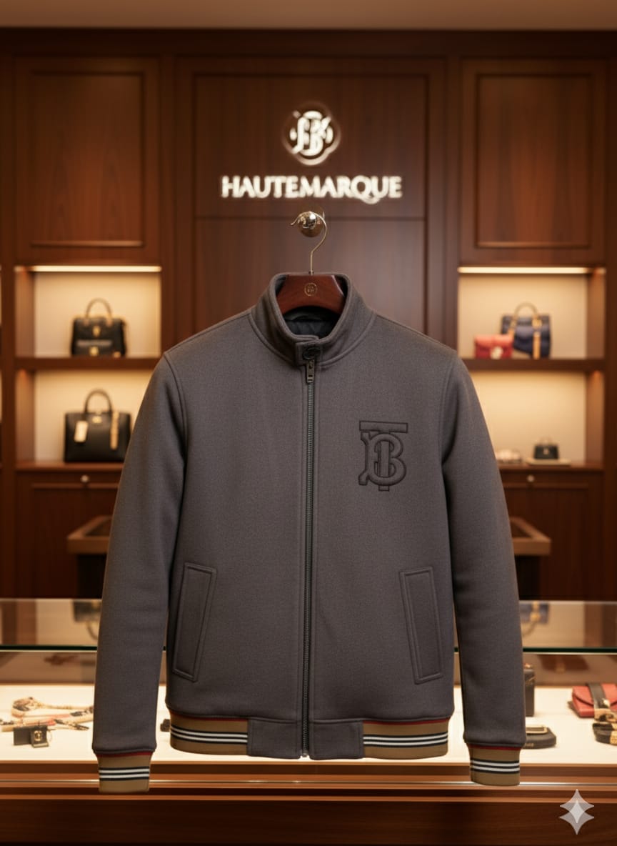 First Copy Burberry Tweed Jacket - Image 5