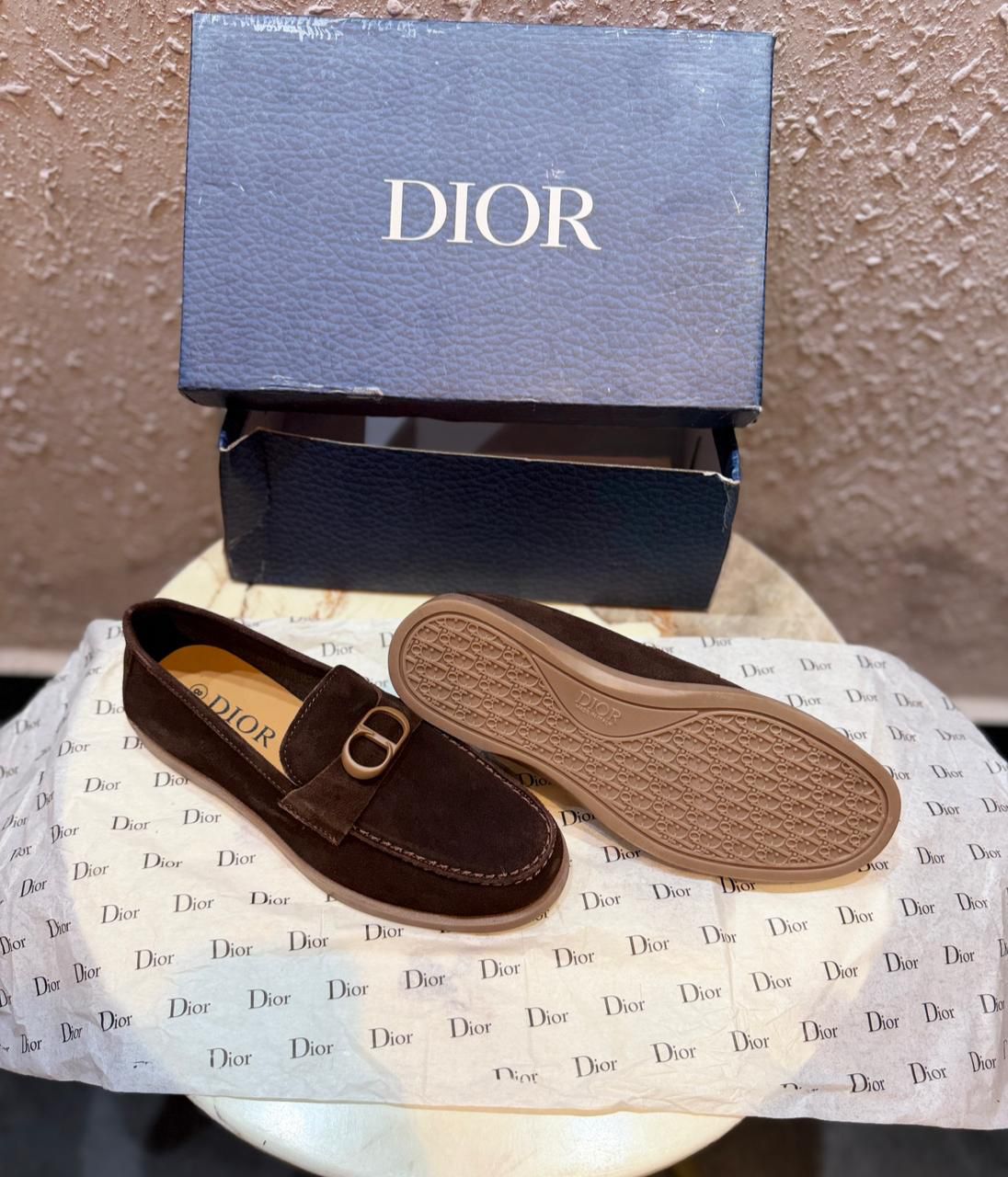 First Copy Dior Leather Loafer - Image 5