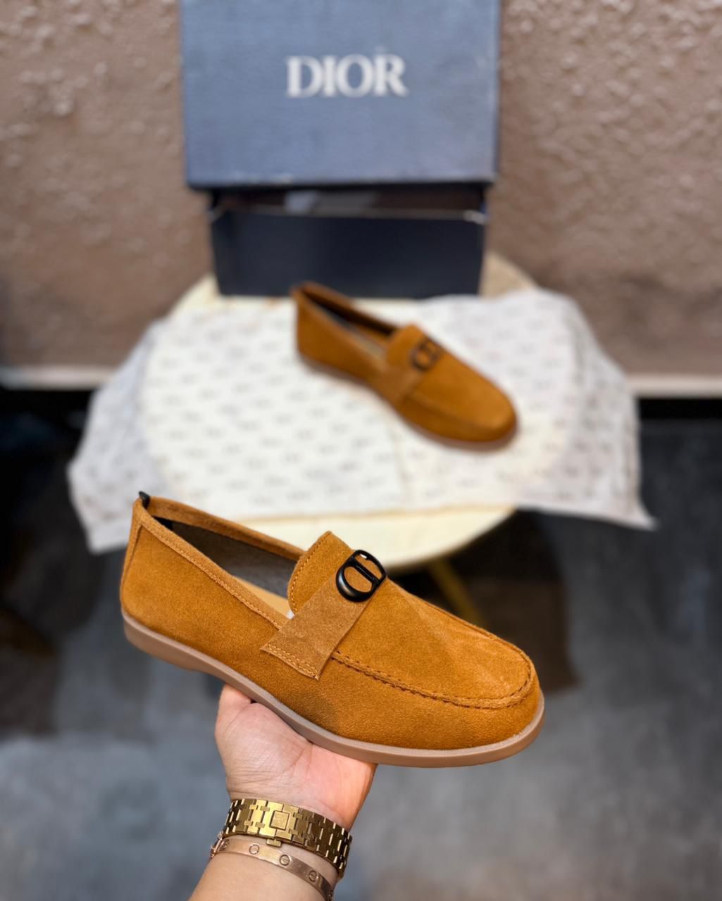 First Copy Dior Leather Loafer - Image 11