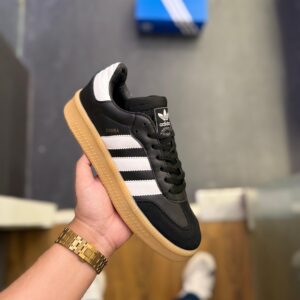 FIRST COPY ADIDAS SAMBA XLG GUM BLACK FOR GIRLS