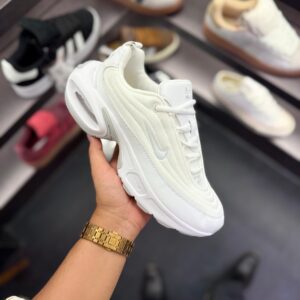 Air Cushion Trainers Triple White