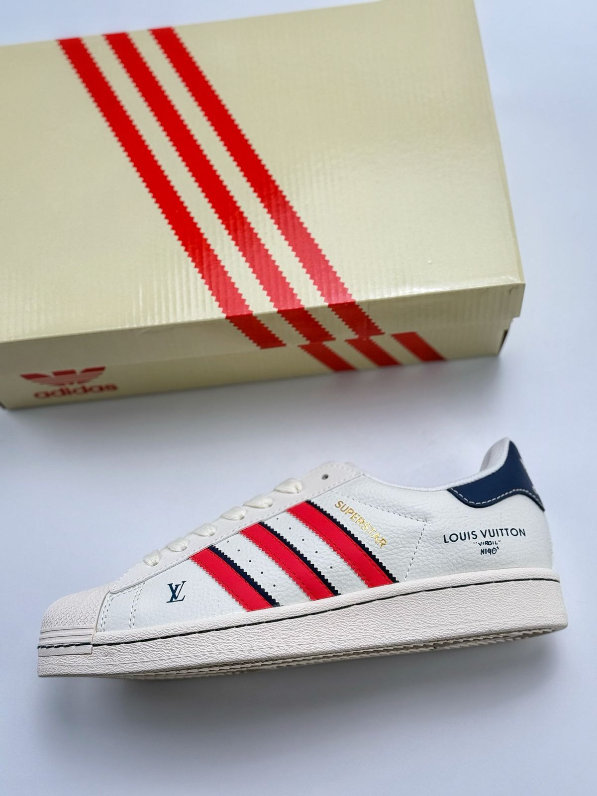 First Copy Adidas Originals Superstar x Louis Vuitton - Image 2