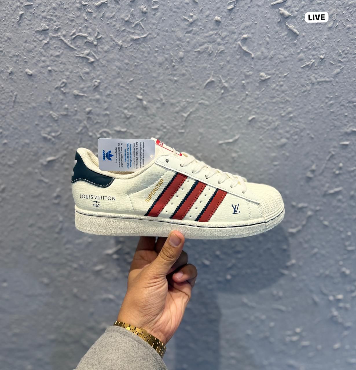 First Copy Adidas Originals Superstar x Louis Vuitton - Image 6