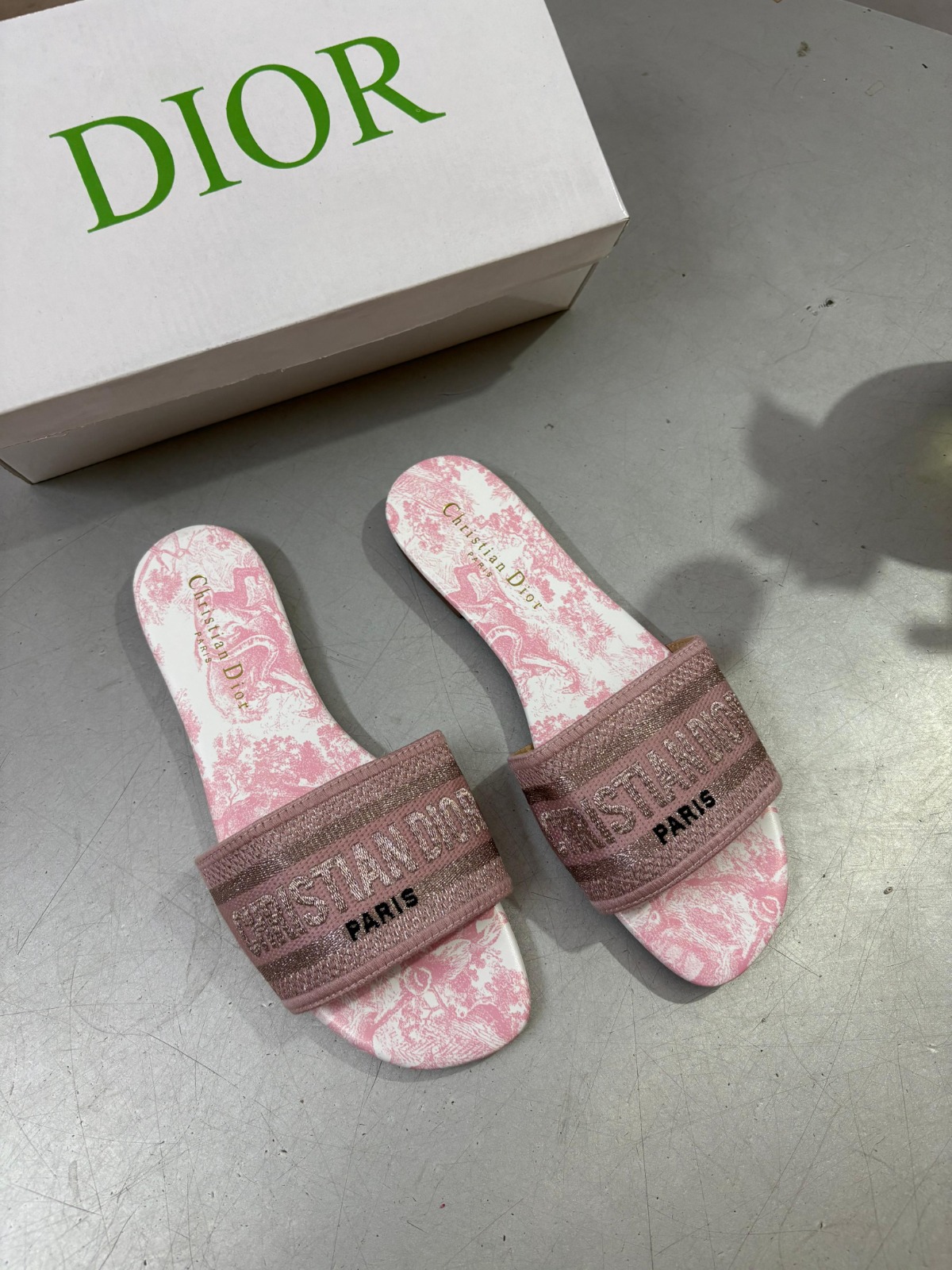 First Copy Christian Dior Dway Flats - Image 4