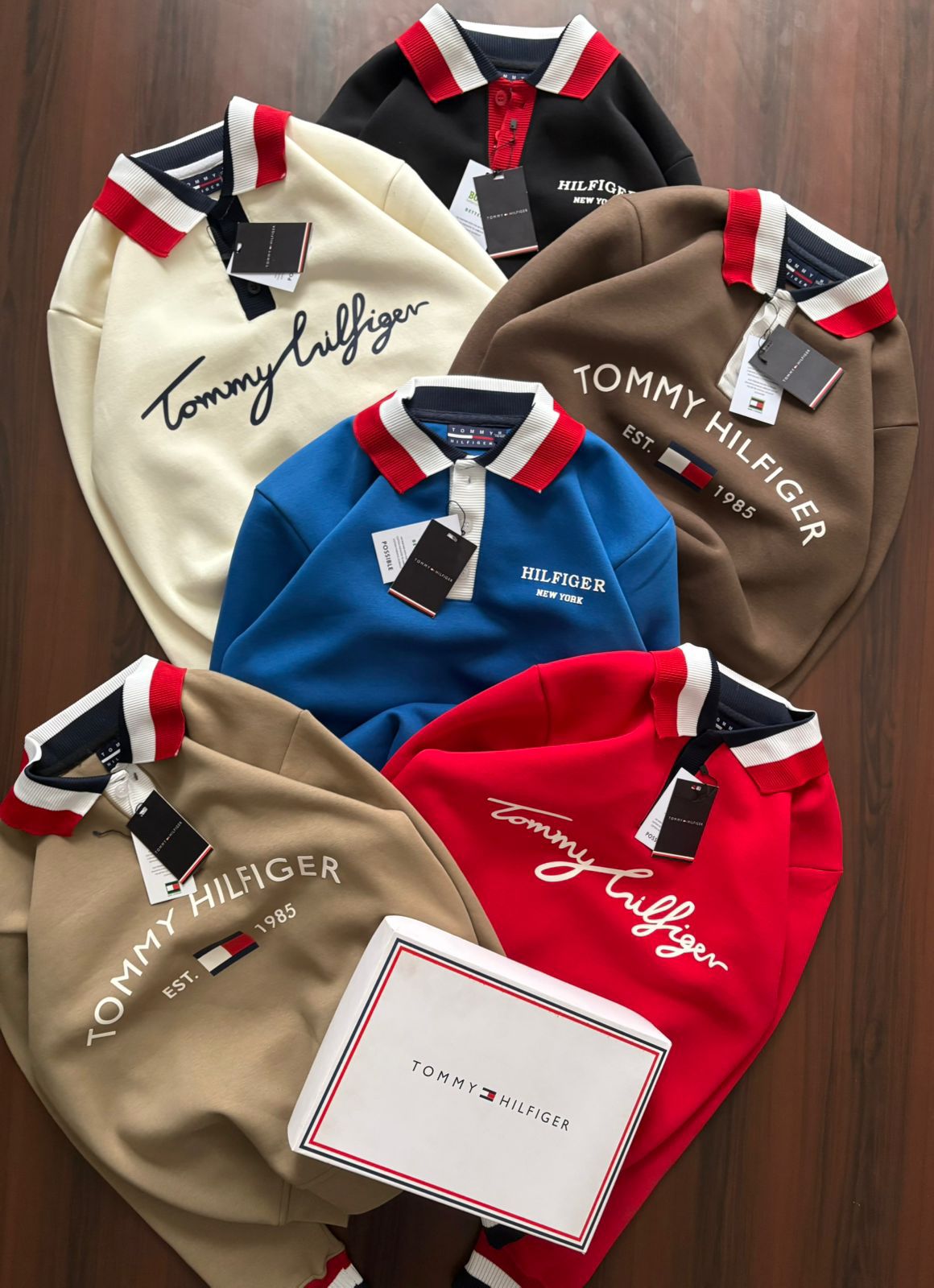 FIRST COPY TOMMY HILFIGER SWEATSHIRT