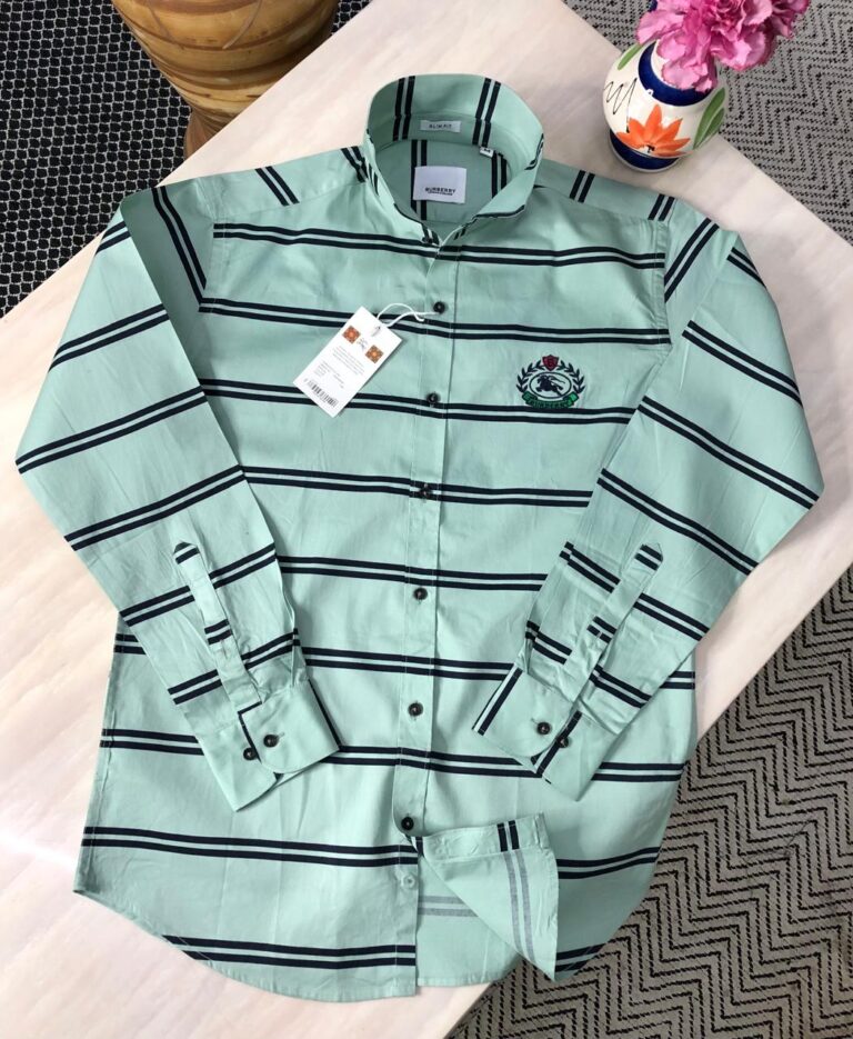 First Copy Burberry Cotton Shirt - Image 10