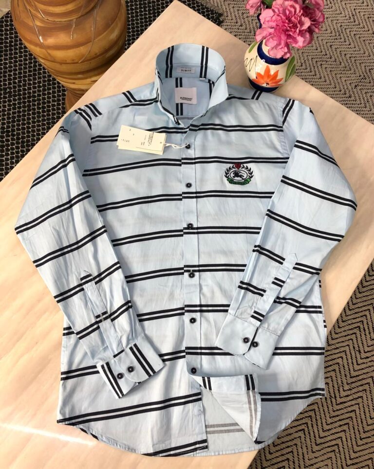 First Copy Burberry Cotton Shirt - Image 3