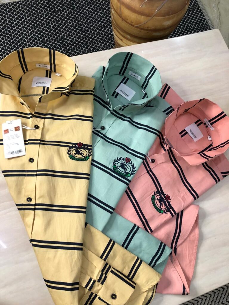 First Copy Burberry Cotton Shirt - Image 7