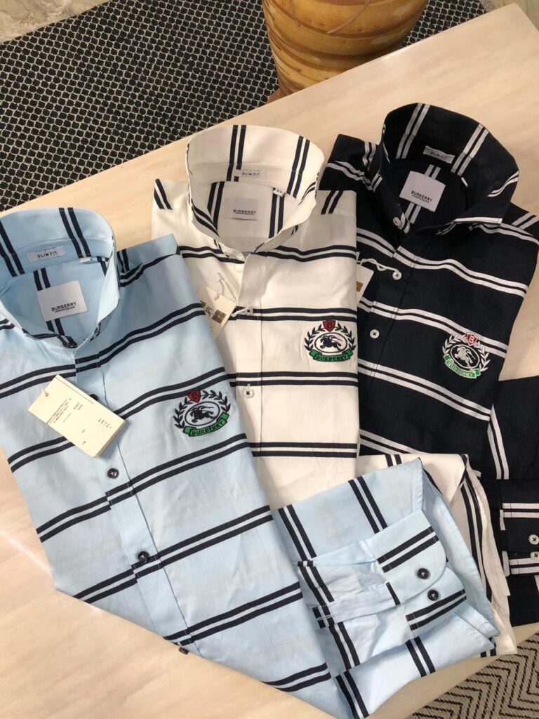 First Copy Burberry Cotton Shirt - Image 4