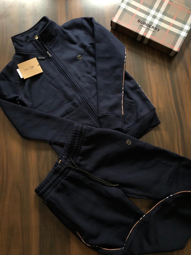 First Copy Burberry Zipper Tracksuit - Image 6