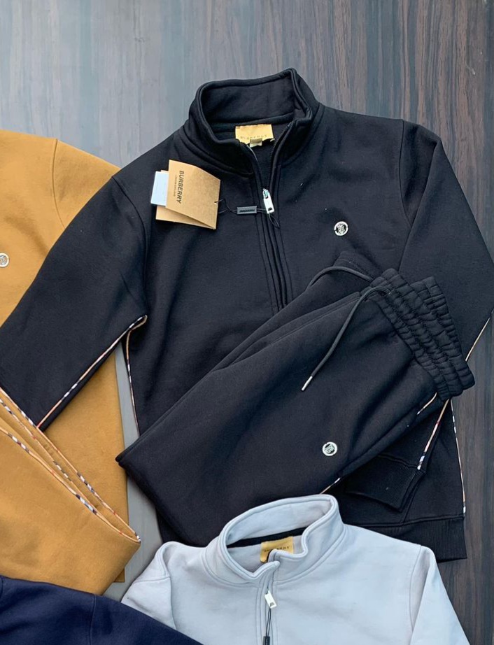 First Copy Burberry Zipper Tracksuit - Image 4