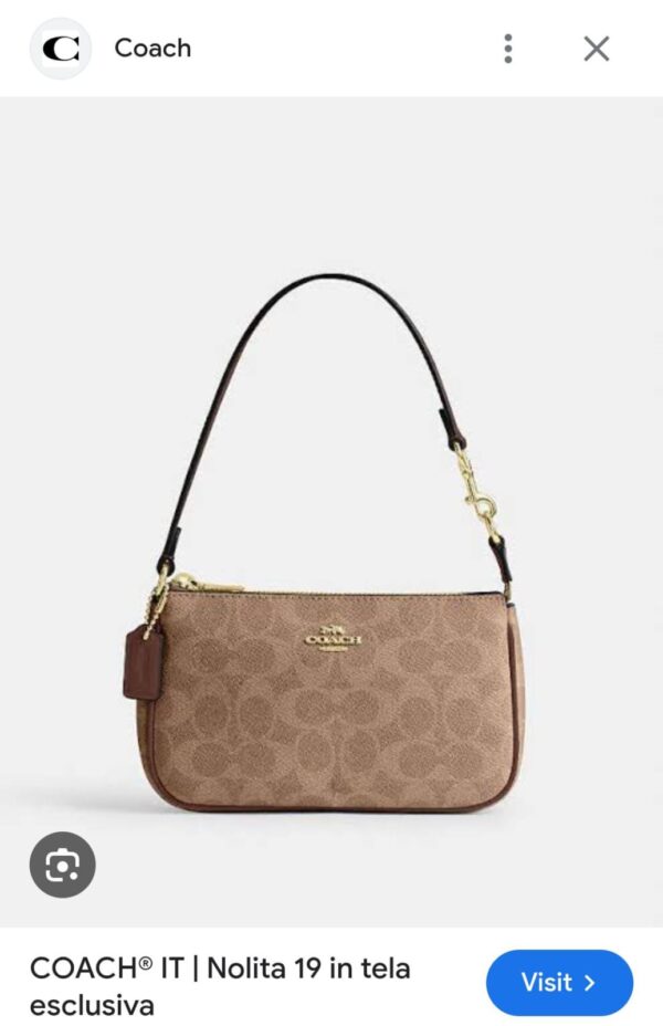 First Copy Coach Nolita 19 Bag - Image 4