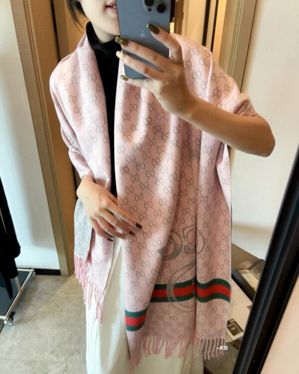 First Copy Gucci GG Initial Scarf - Image 2