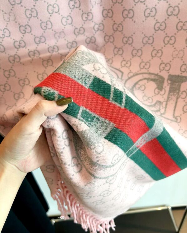 First Copy Gucci GG Initial Scarf - Image 7