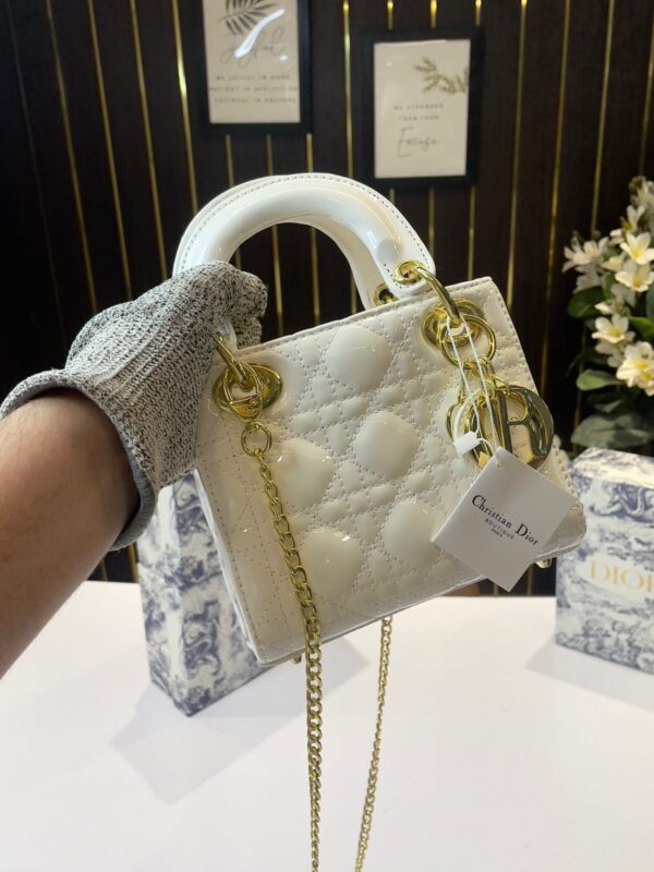 First Copy Lady Dior Glossy Bag