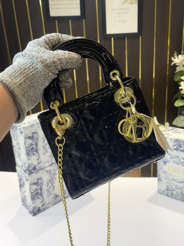 First Copy Lady Dior Glossy Bag - Image 3