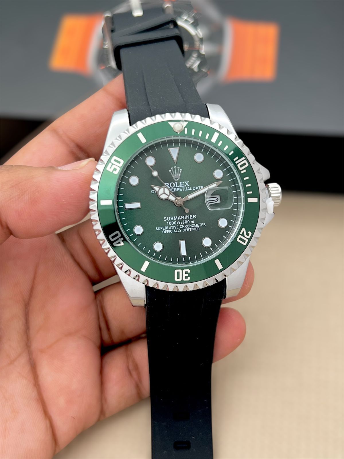 First Copy Rolex Men Premium Watch - Image 4