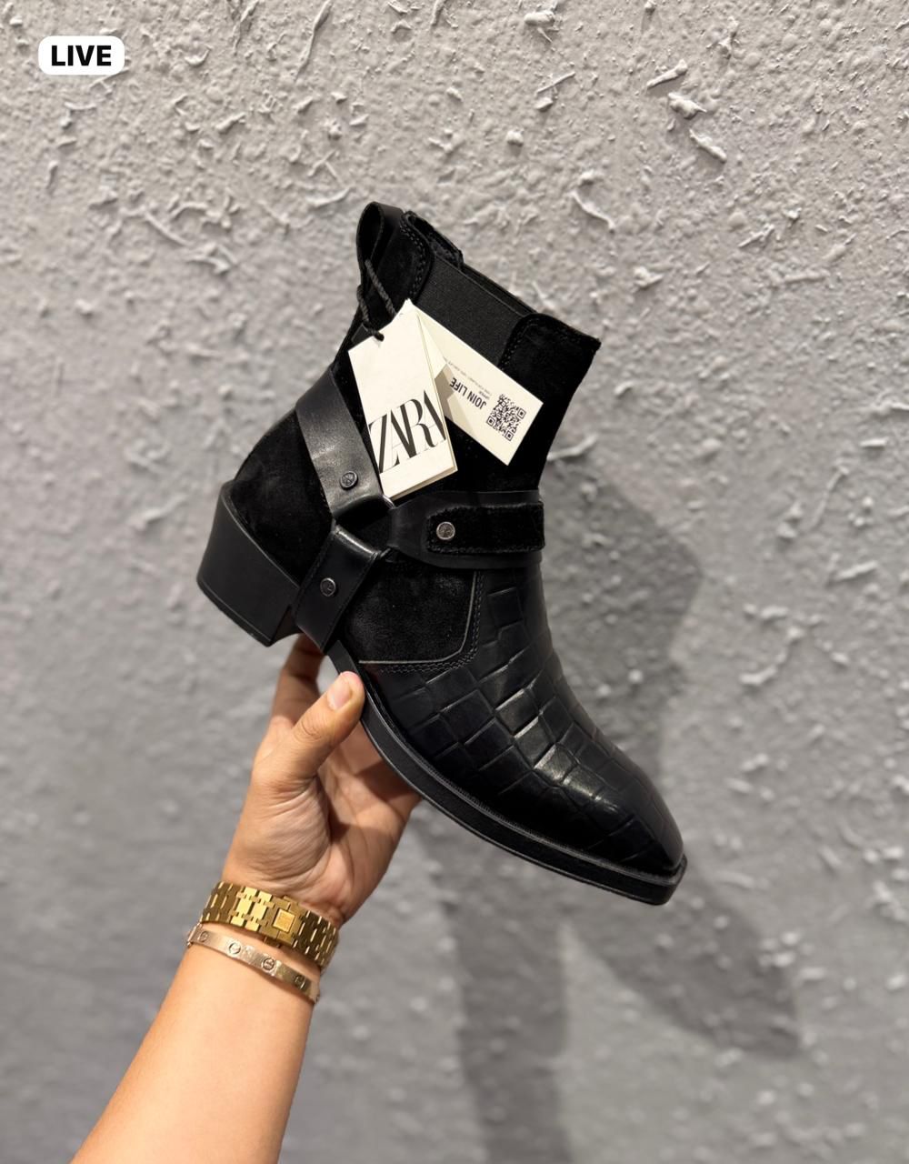 First Copy Zara Cowboy Boots - Image 7