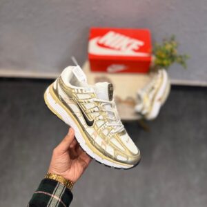 Nike P-6000 Metallic Gold Trainers