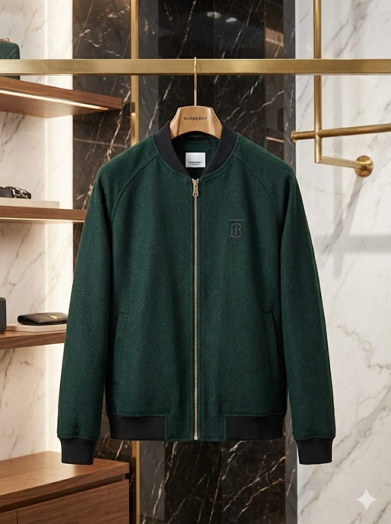 First Copy Burberry Zipper Jacket - Image 6