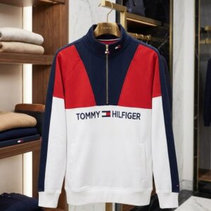 First Copy Tommy Hilfiger Half Zipper Sweatshirt