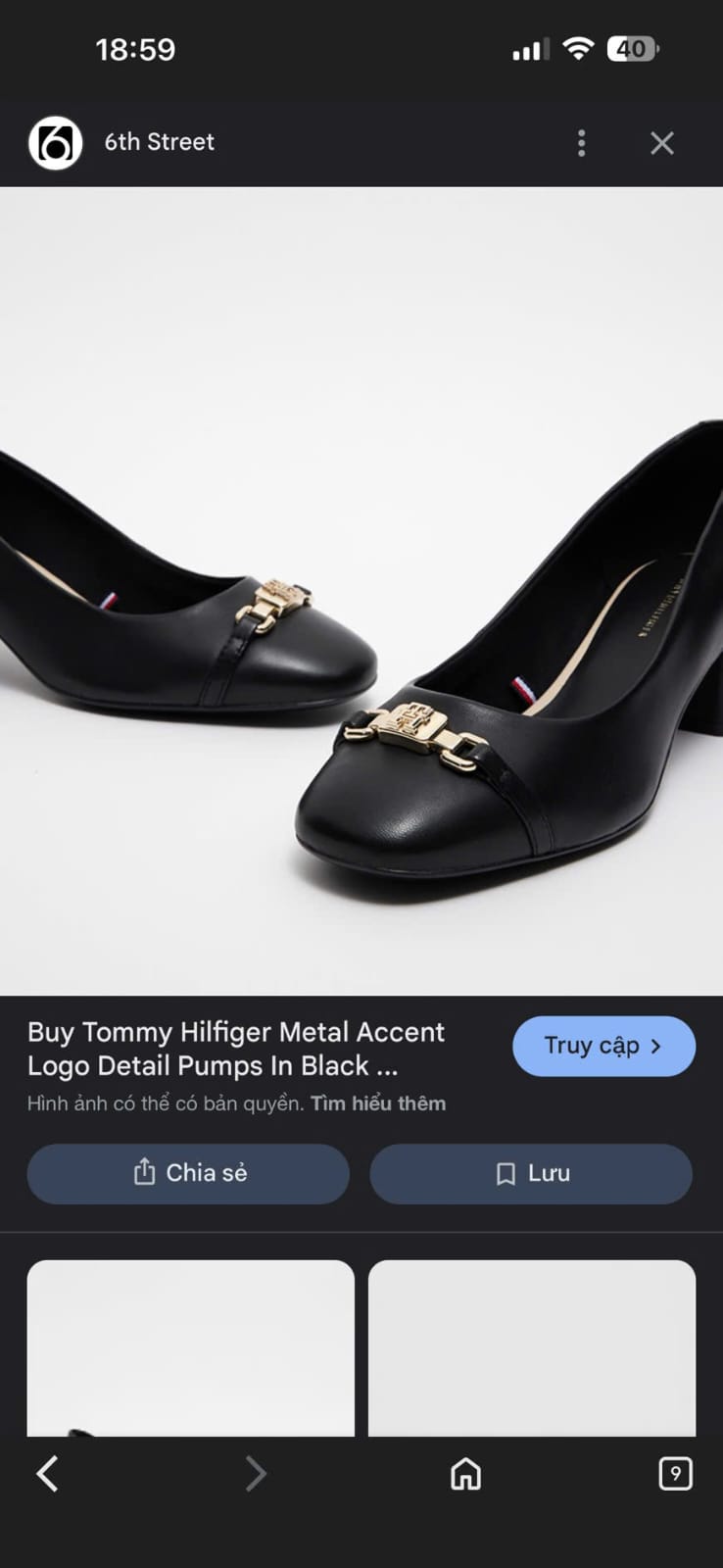 First Copy Tommy Hilfiger Pumps - Image 3