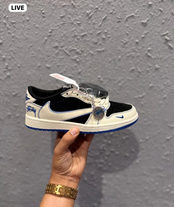 First Copy AJ1 Low Travis x Stussy - Image 6