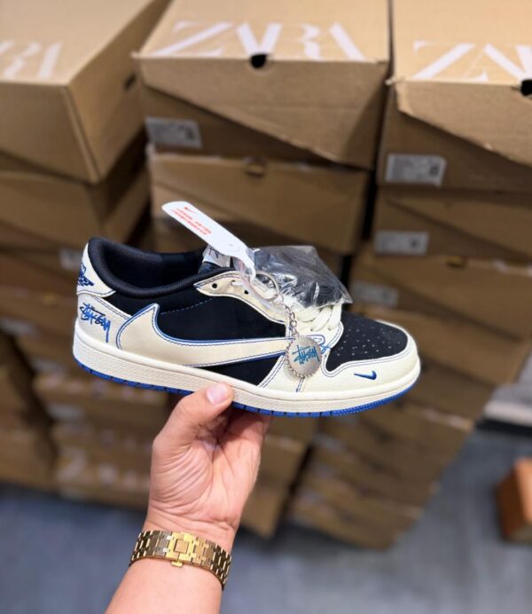 First Copy AJ1 Low Travis x Stussy - Image 2