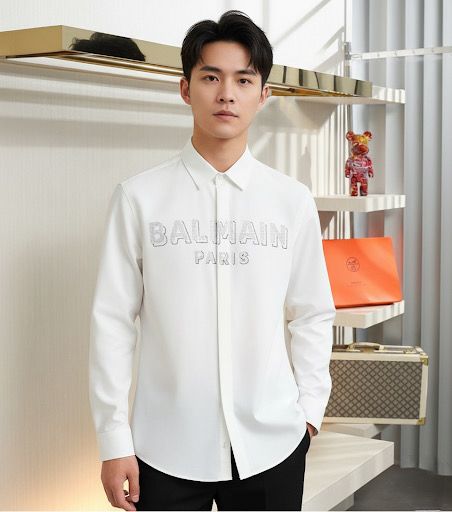 First Copy Balmain Designer Shirt - Image 7