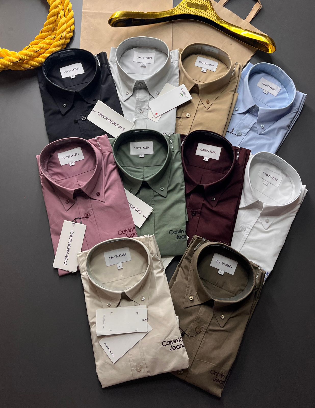 First Copy Calvin Klein Plain Shirt
