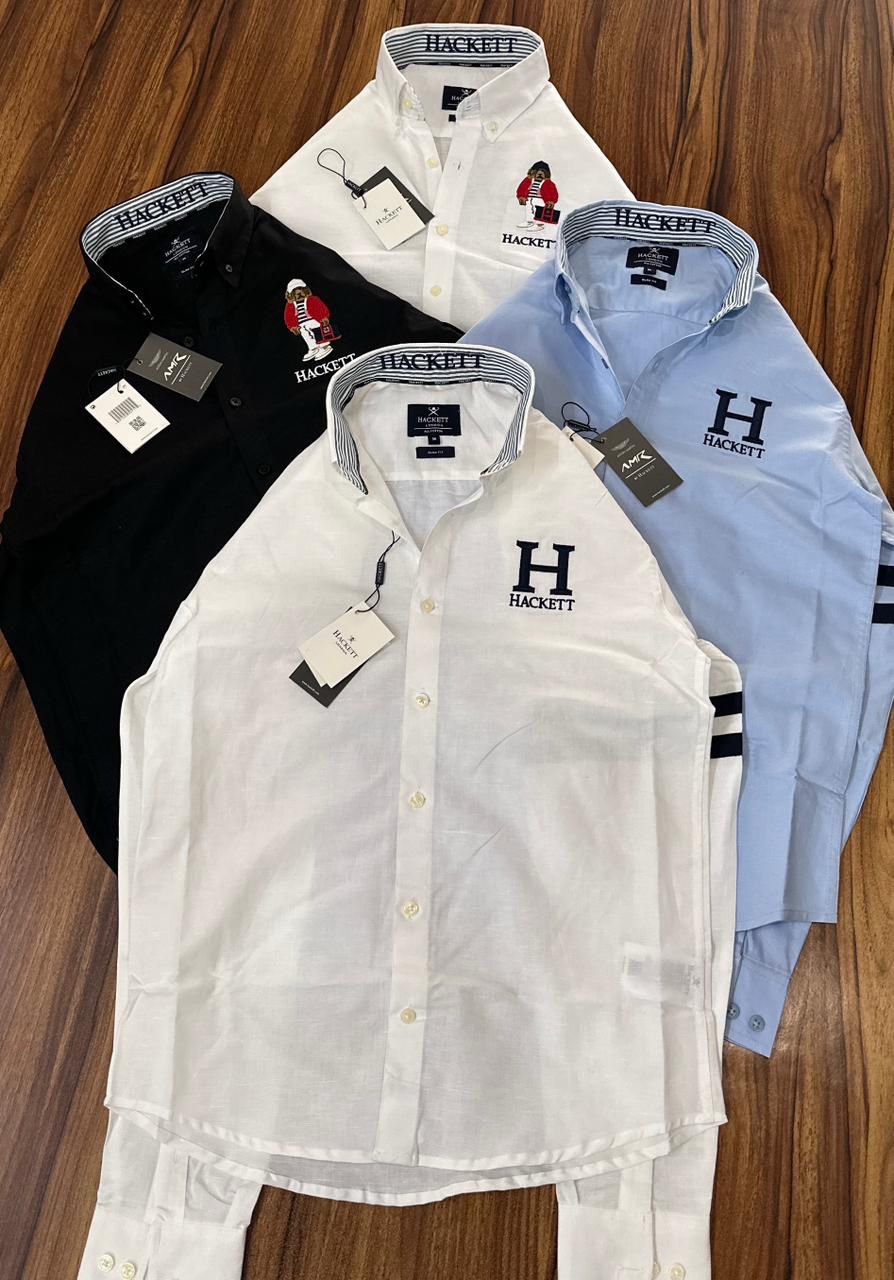 First Copy Hackett Cotton Shirt