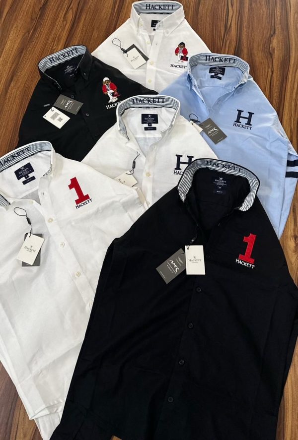 First Copy Hackett Cotton Shirt - Image 2