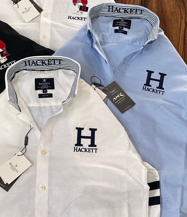 First Copy Hackett Cotton Shirt - Image 9
