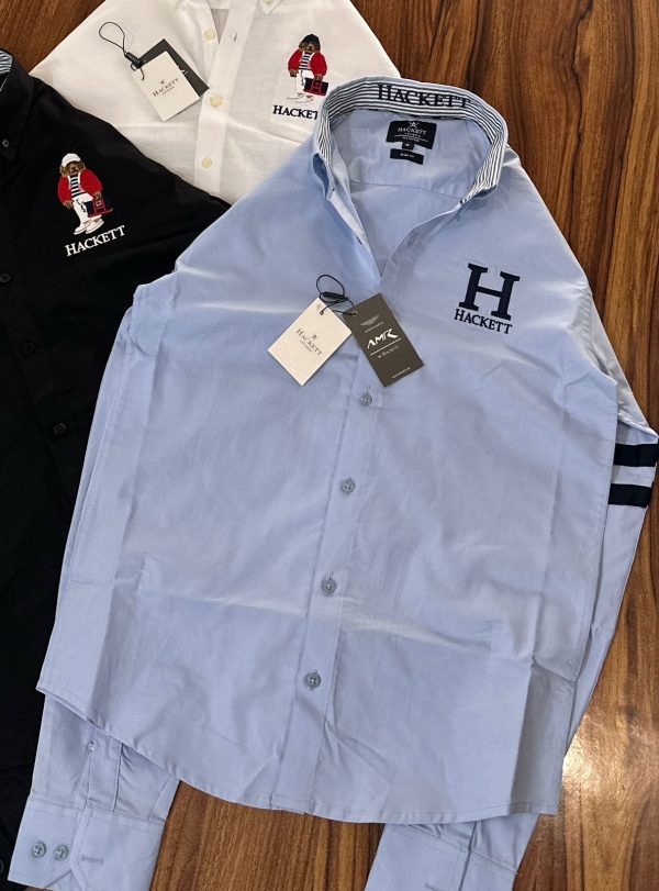 First Copy Hackett Cotton Shirt - Image 8